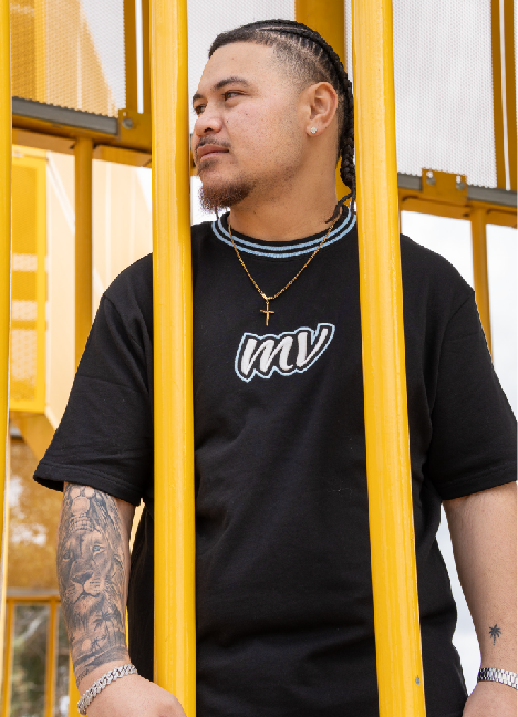 'URBAN FADE' OVERSIZED TEE