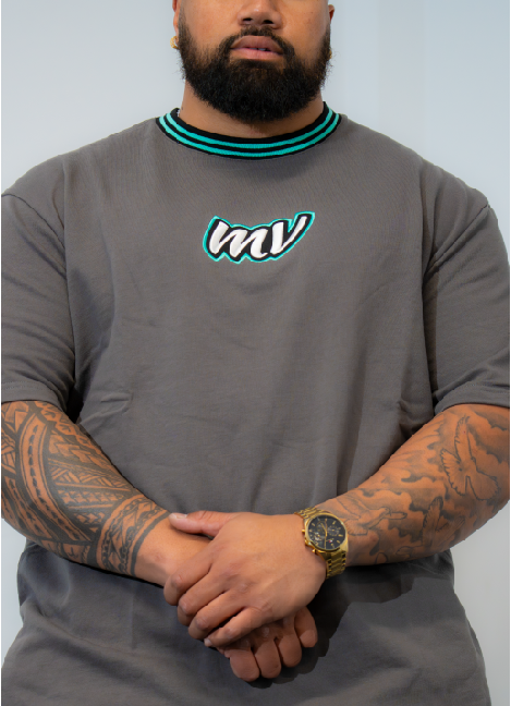 'URBAN ASH' OVERSIZED TEE