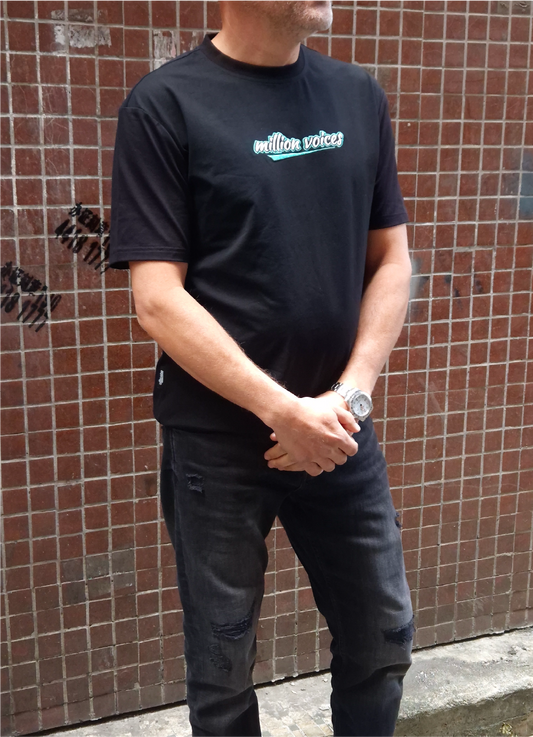 'BLACK STATIC' REGULAR TEE